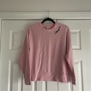J. Crew light sweatshirt